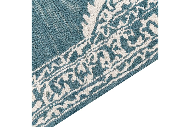 Gevas Ullmatta 140x200 cm - Blå - Textilier & mattor - Mattor - Modern matta - Ullmattor