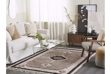 Geyve Bomullsmatta 160x230 cm - Beige - Textilier & mattor - Mattor - Modern matta - Bomullsmattor