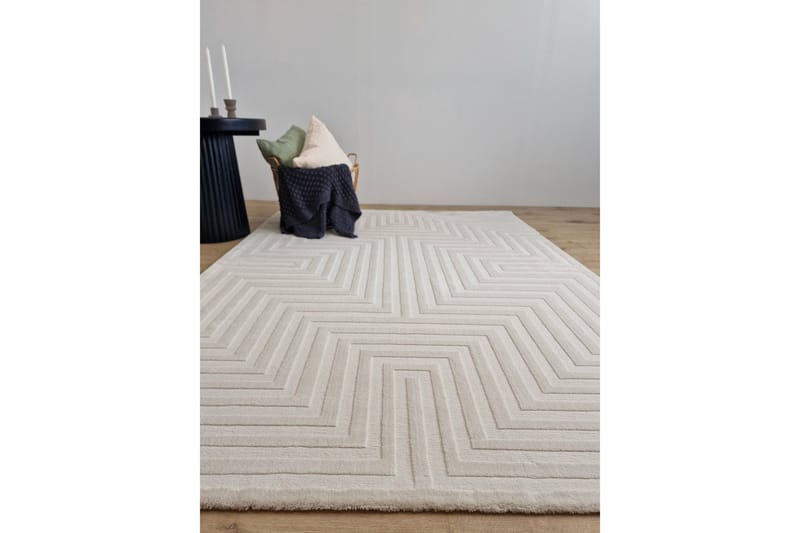 Ritz Wiltonmatta 160x230 cm Rektangulär - Creme - Textilier & mattor - Mattor - Modern matta - Friezemattor