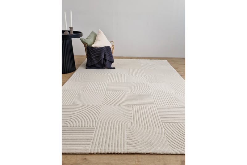 Ritz Wiltonmatta 160x230 cm Rektangulär - Creme - Textilier & mattor - Mattor - Modern matta - Friezemattor