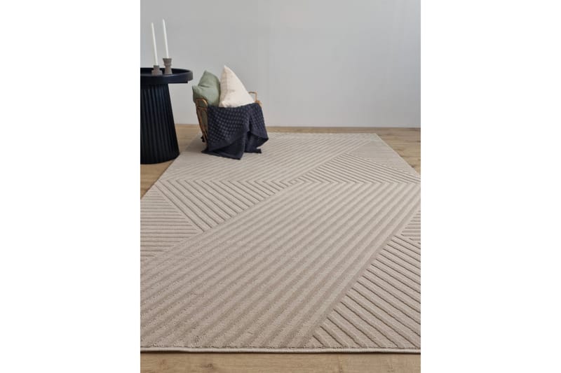 Govin Wiltonmatta 160x230 Rektangulär Linne - Textilier & mattor - Mattor - Modern matta - Friezemattor