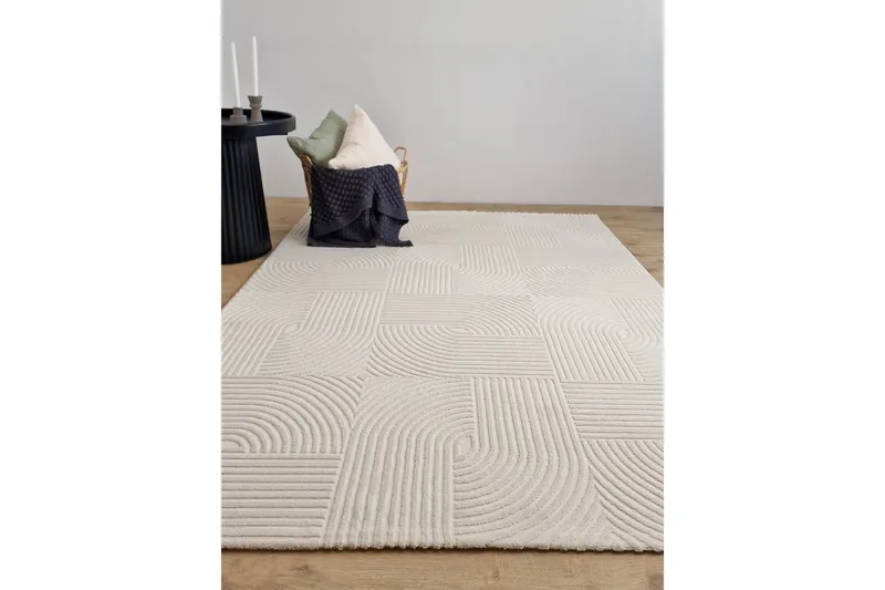 Ritz Wiltonmatta 200x290 cm Rektangulär - Creme - Textilier & mattor - Mattor - Modern matta - Friezemattor