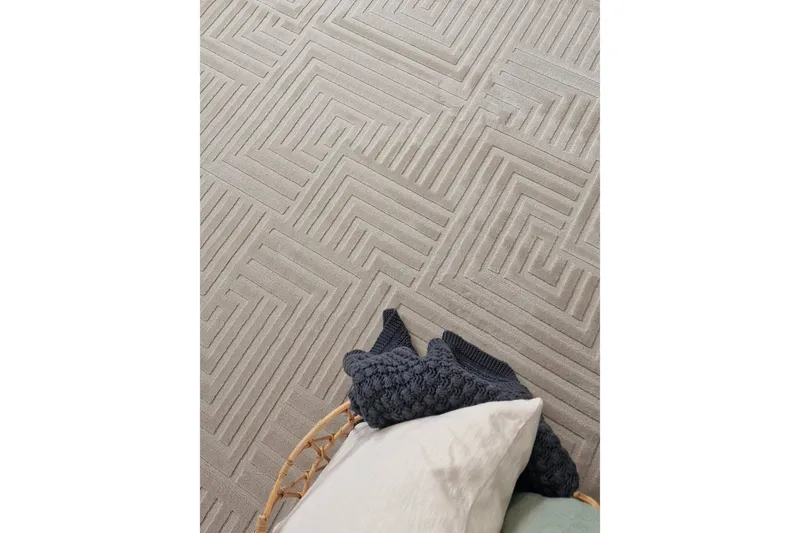 Ritz Wiltonmatta 200x290 cm Rektangulär - Linne - Textilier & mattor - Mattor - Modern matta - Friezemattor