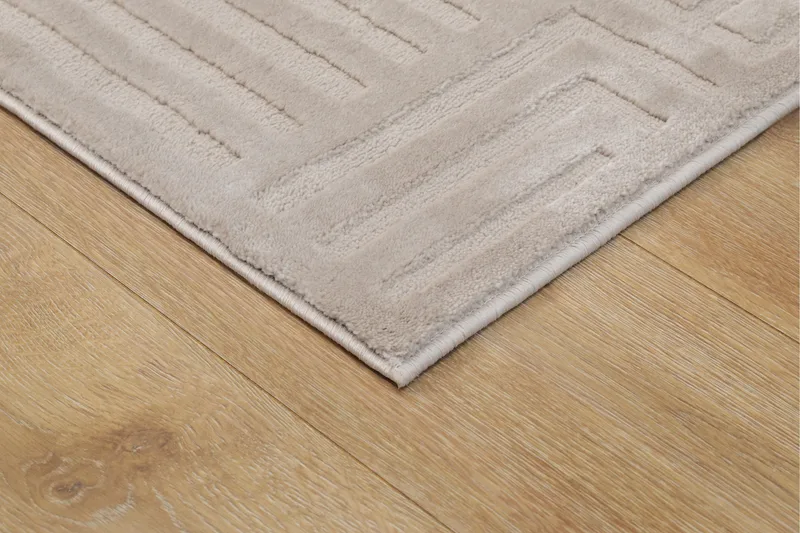 Ritz Wiltonmatta 200x290 cm Rektangulär - Linne - Textilier & mattor - Mattor - Modern matta - Friezemattor