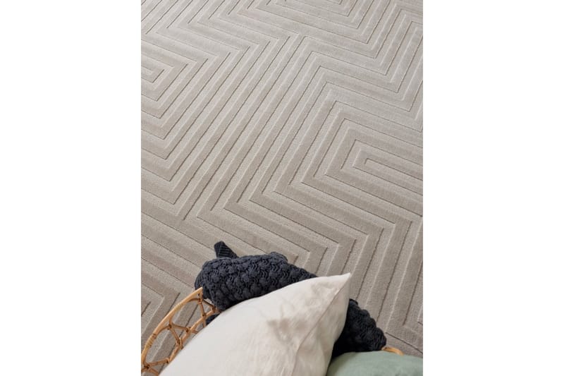 Ritz Wiltonmatta 80x250 cm Rektangulär - Linne - Textilier & mattor - Mattor - Modern matta - Friezemattor