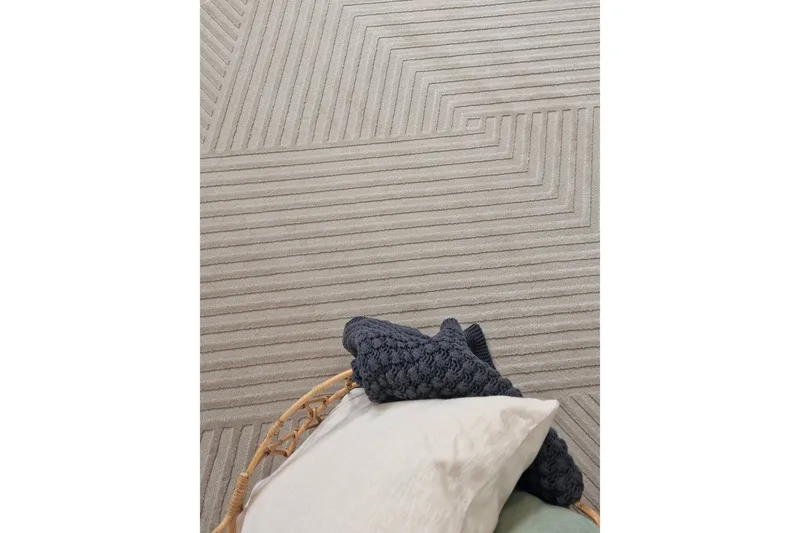 Ritz Wiltonmatta 80x250 cm Rektangulär - Linne - Textilier & mattor - Mattor - Modern matta - Friezemattor