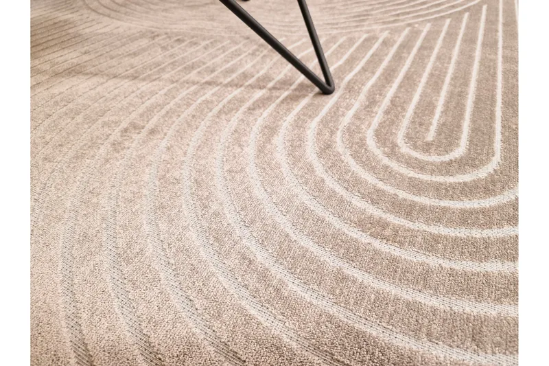 Granada Viskosmatta 160x220 cm Rektangulär - Sand - Textilier & mattor - Mattor - Modern matta - Viskosmattor