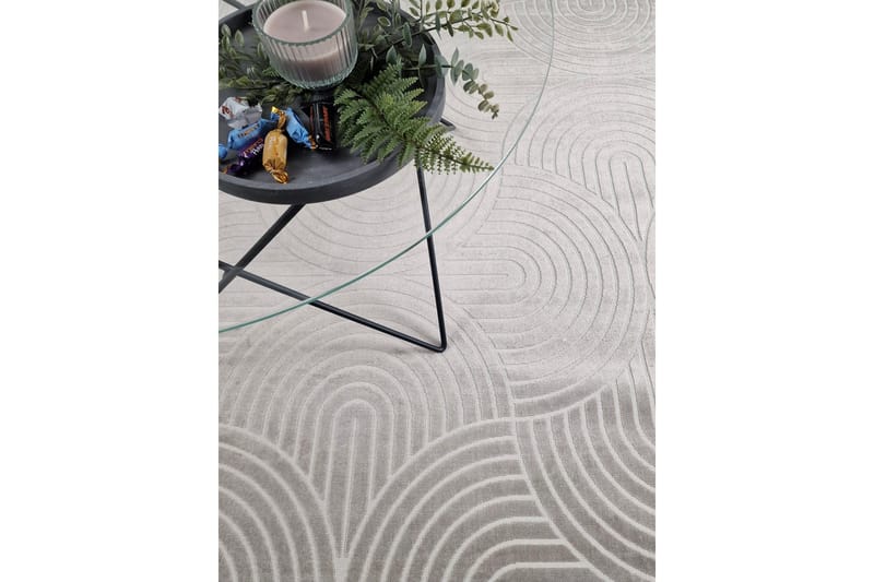 Granada Viskosmatta 240x340 cm - Greige - Textilier & mattor - Mattor - Modern matta - Viskosmattor