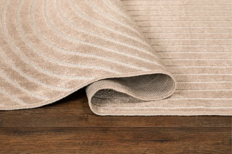 Granada Viskosmatta 240x340 cm Rektangulär - Sand - Textilier & mattor - Mattor - Modern matta - Viskosmattor