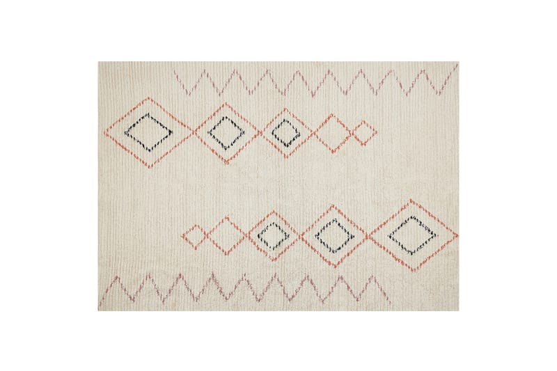 Guwahati Bomullsmatta 160x230 cm Beige - Bomullsmattor