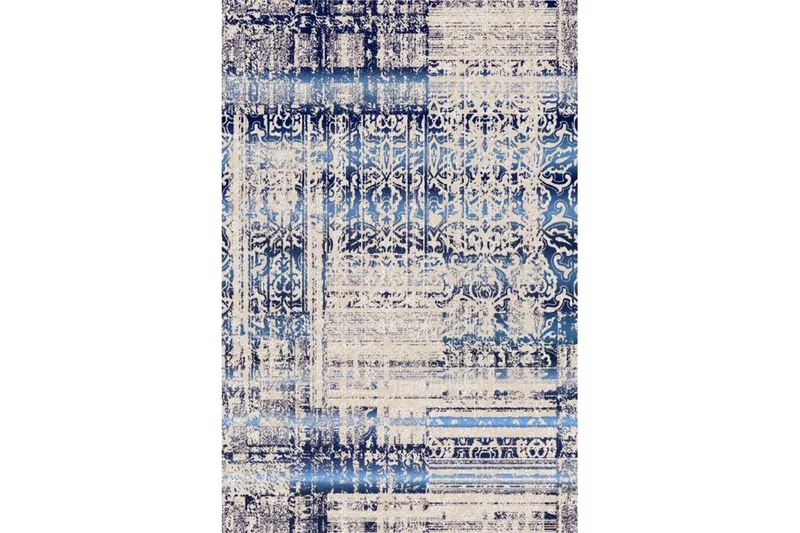 Hallmatta Stribor Blå - 80 x 200 cm - Textilier & mattor - Mattor - Modern matta - Gångmattor