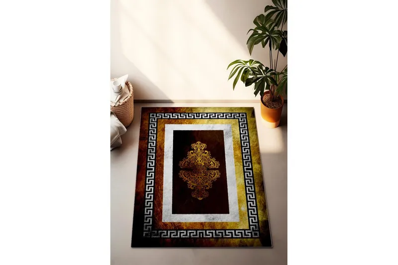 Hallmatta Stribor Multicolor - 80 x 150 cm - Textilier & mattor - Mattor - Modern matta - Gångmattor