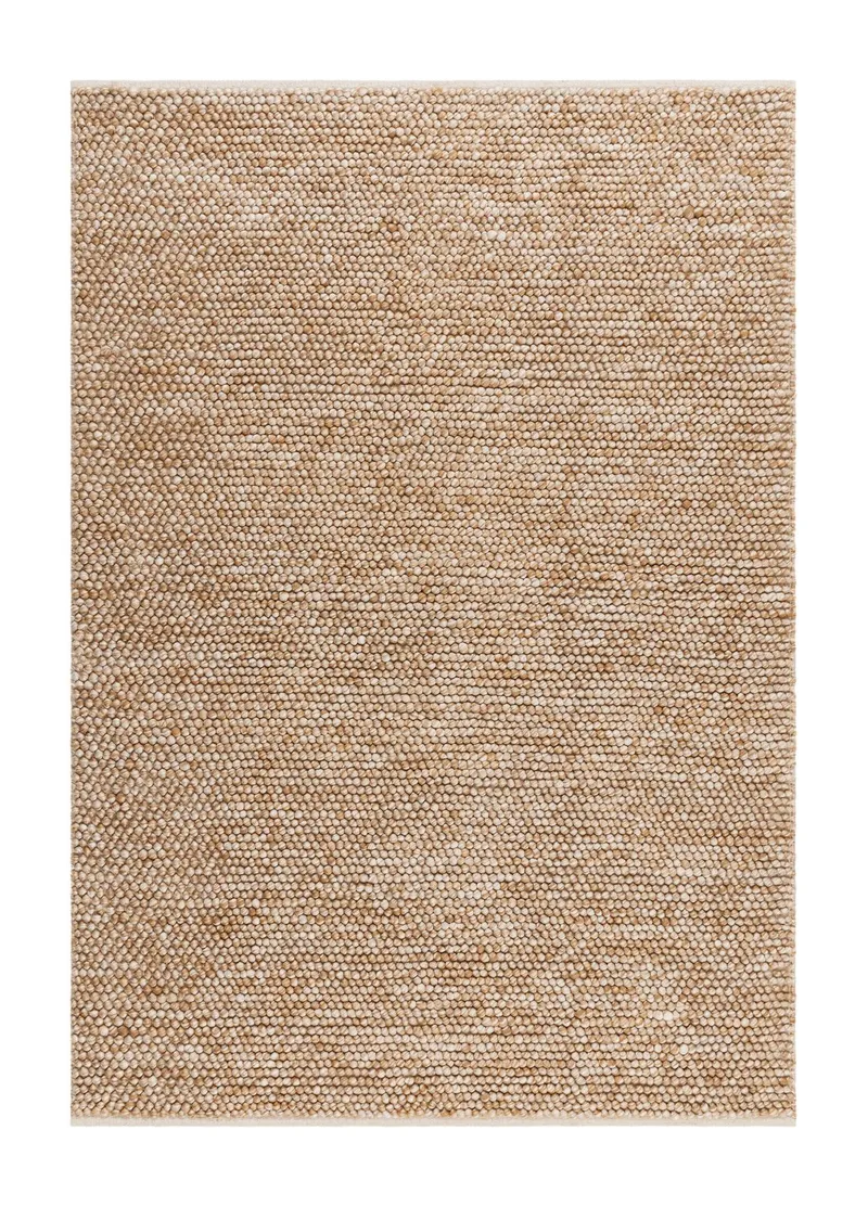 Handvävd Matta Bubble 160x230 cm, Karamell