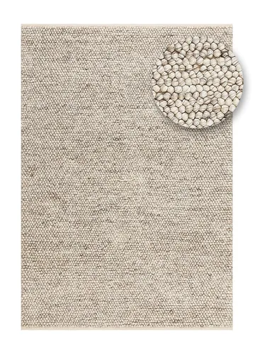 Handvävd Matta Bubble 300x400 cm - Linne - Textilier & mattor - Mattor - Modern matta - Ullmattor