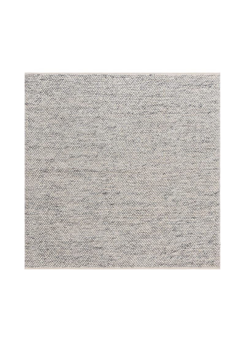 Handvävd Matta Bubble Kvadratisk 200x200 cm, Grå melange