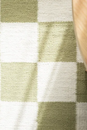 Handvävd Matta Nordic Check 240x340 cm - Grön - Textilier & mattor - Mattor - Modern matta - Ullmattor