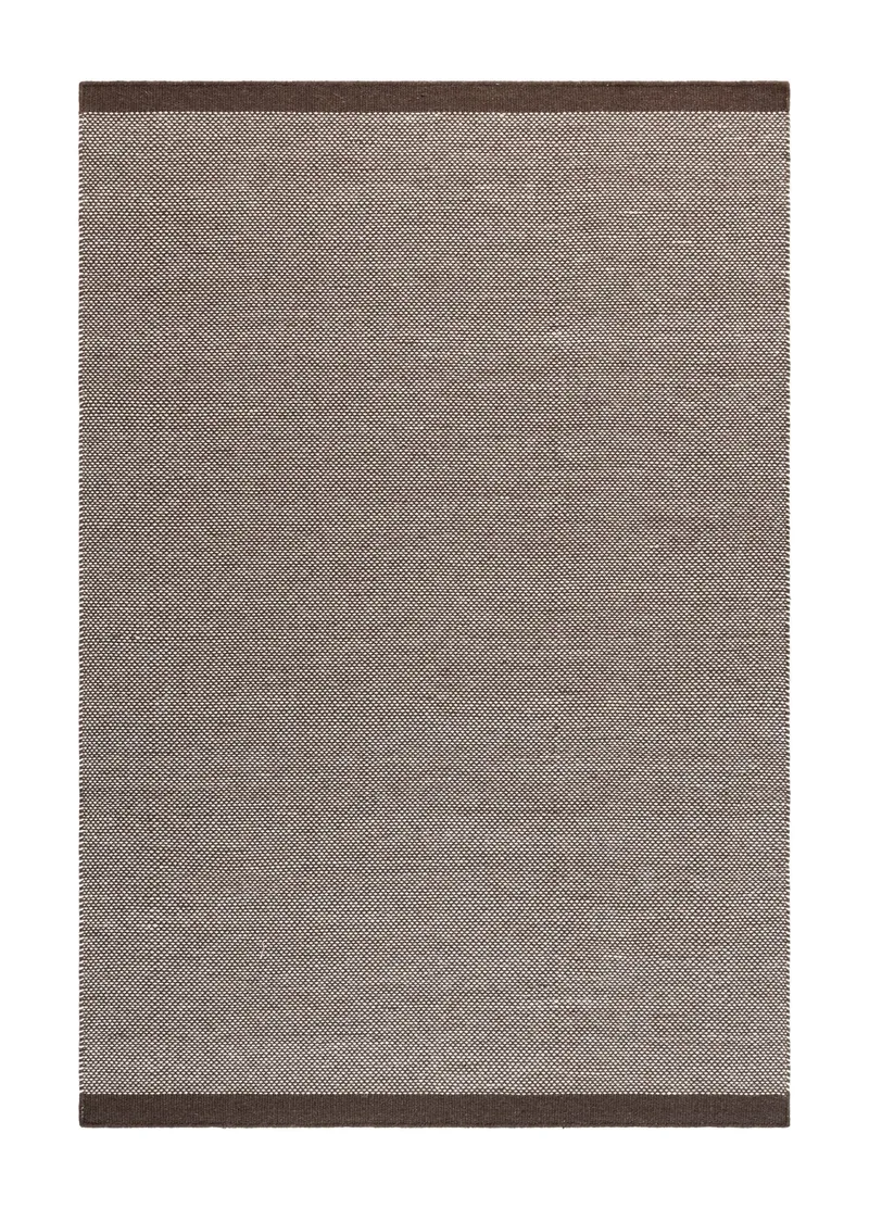 Handvävd Matta Sandhamn 300x400 cm, Choklad
