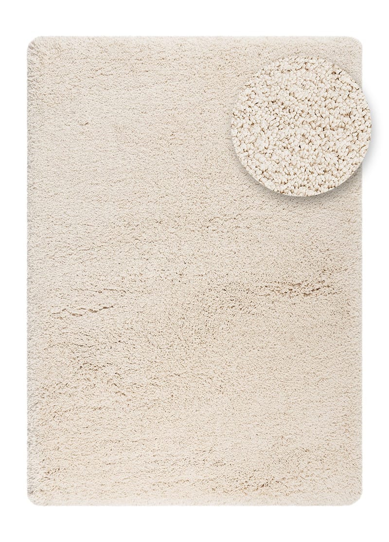 Handvävd Matta Sorrento 160x230 cm - Creme - Textilier & mattor - Mattor - Modern matta - Ryamattor