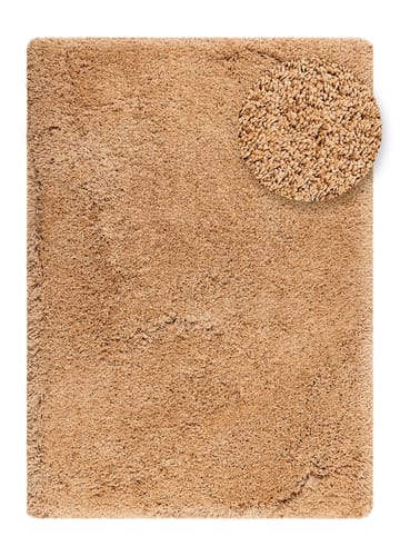 Handvävd Matta Sorrento 160x230 cm - Karamell - Textilier & mattor - Mattor - Modern matta - Ryamattor