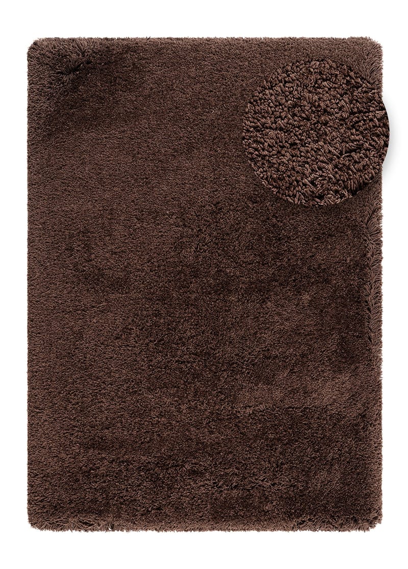 Handvävd Matta Sorrento 240x340 cm - Choklad - Textilier & mattor - Mattor - Modern matta - Ryamattor