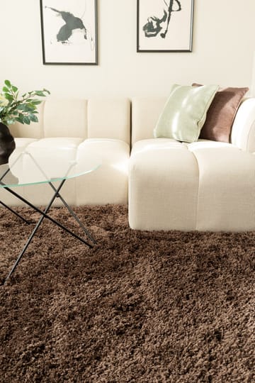 Handvävd Matta Sorrento 240x340 cm - Choklad - Textilier & mattor - Mattor - Modern matta - Ryamattor