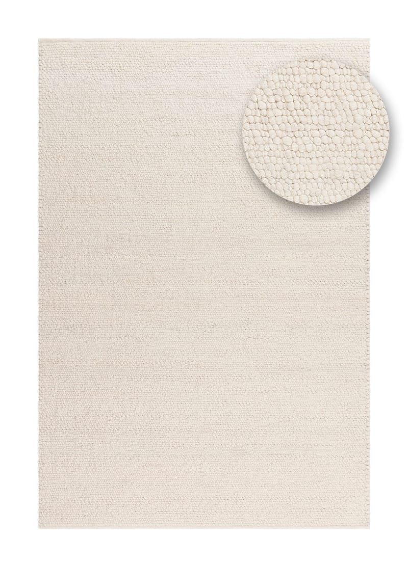 Handvävd Matta Passion 240x340 cm - Creme - Textilier & mattor - Mattor - Modern matta - Ullmattor
