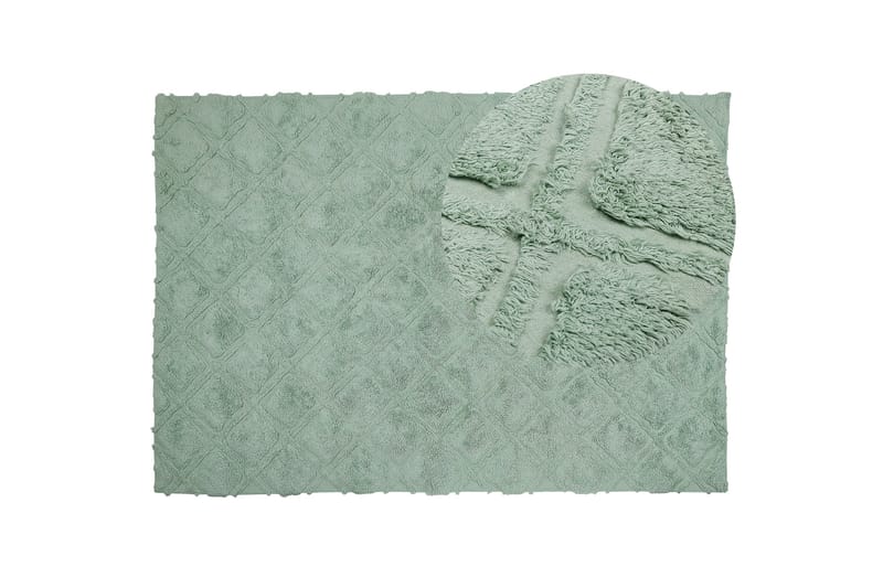 Hatay Ryamatta 160x230 cm - Grön - Textilier & mattor - Mattor - Modern matta - Ryamattor