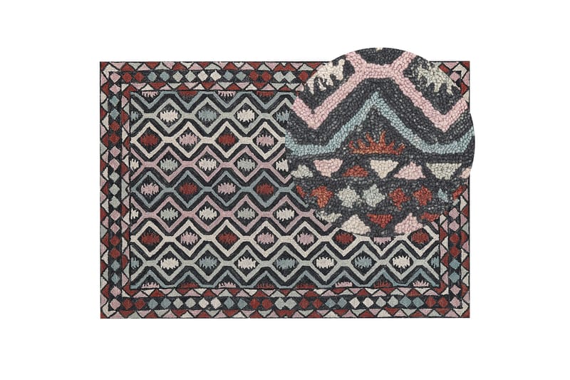 Haymana Ullmatta 160x230 cm - Blå - Textilier & mattor - Mattor - Modern matta - Ullmattor