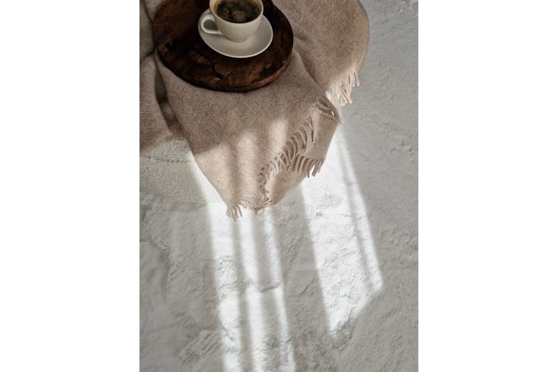 Heaven Deluxe Ryamatta 160x230 cm - Vit - Textilier & mattor - Mattor - Modern matta - Ryamattor