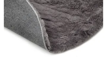 Heaven Ryamatta Antracit rund 160 - Antracit - Textilier & mattor - Mattor - Modern matta - Ryamattor