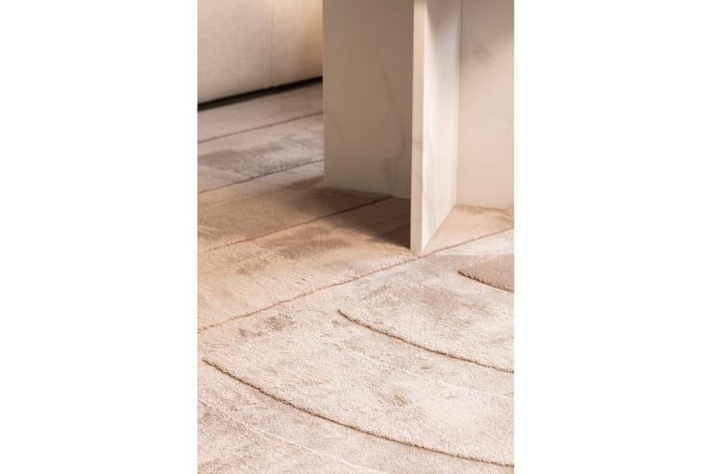 Heaven Trend Maskinvävd matta 200x290 cm - Taupe - Textilier & mattor - Mattor - Modern matta - Friezemattor