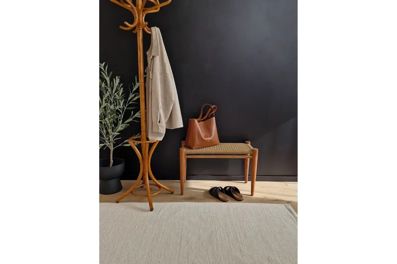Hemse Bomullsmatta 160x230 cm - Creme - Textilier & mattor - Mattor - Modern matta - Bomullsmattor