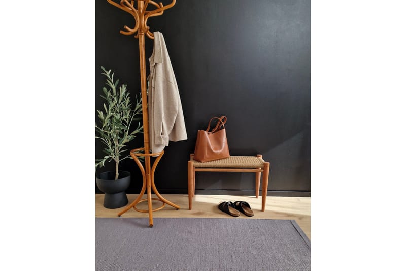 Hemse Bomullsmatta 160x230 cm - Grå - Textilier & mattor - Mattor - Modern matta - Bomullsmattor