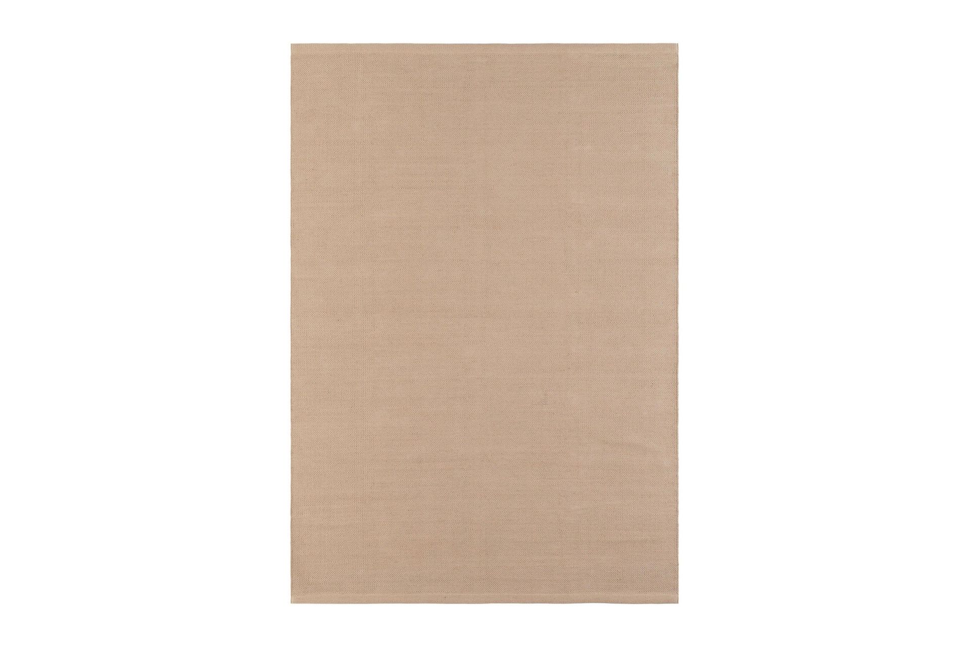 hemse bomullsmatta 300x400 cm - linnebeige