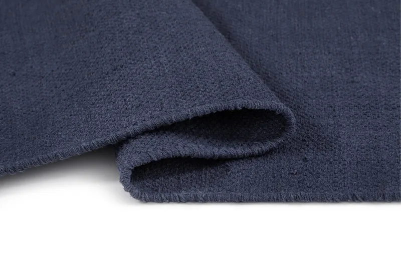 Hemse Bomullsmatta 75x150 cm - Blå - Textilier & mattor - Mattor - Modern matta - Bomullsmattor