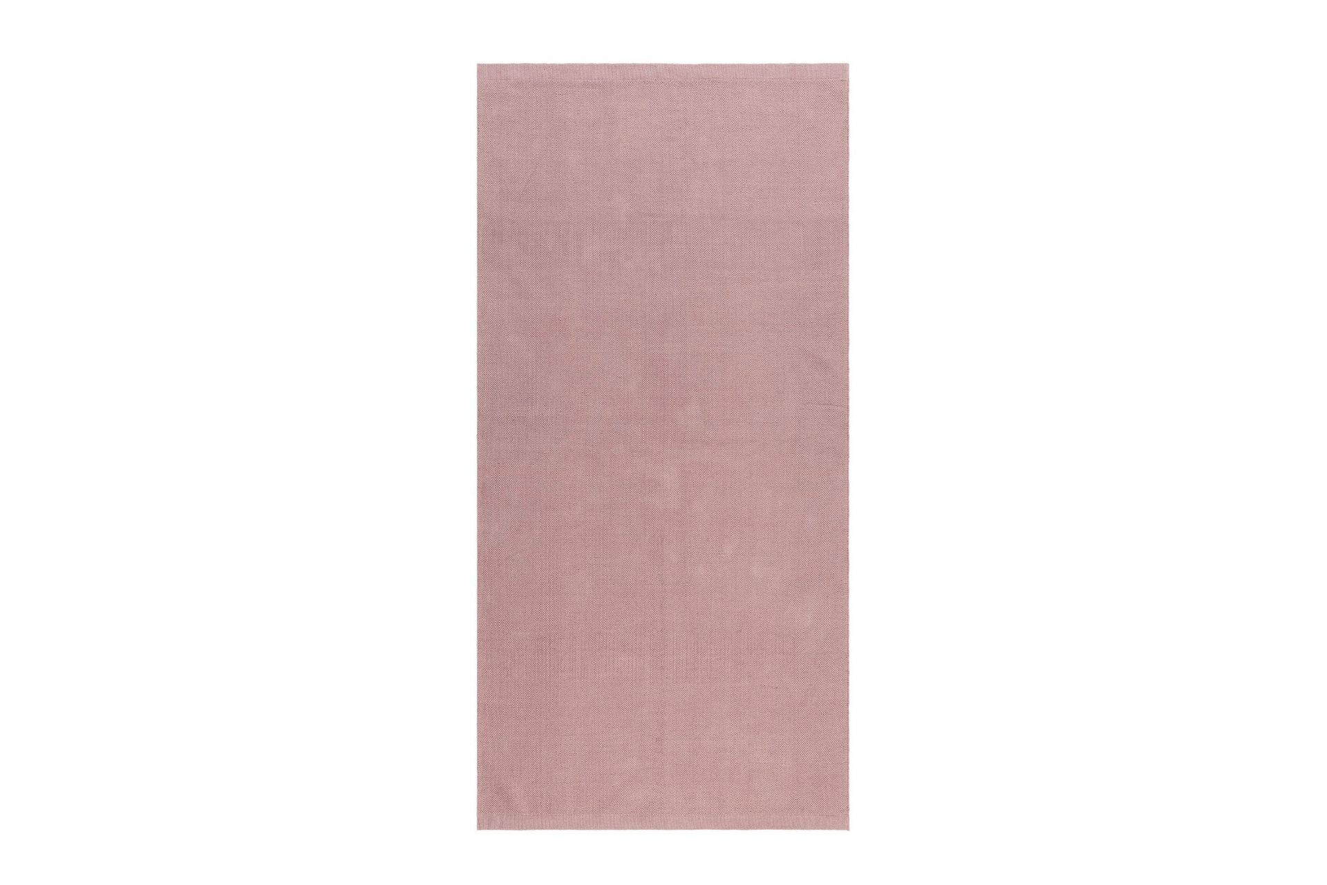 Hemse Bomullsmatta 75x150 cm - Rosa