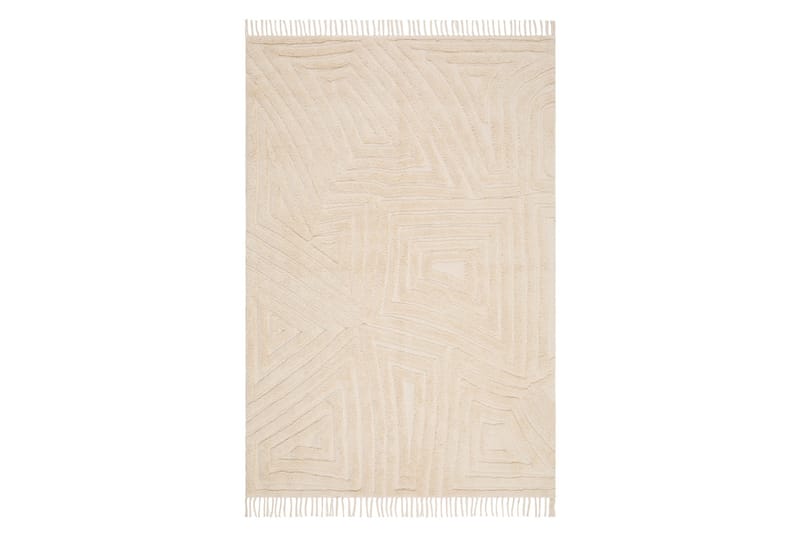 Marocko Bomullsmatta 200x300 cm, Creme