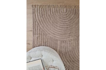 Marocko Bomullsmatta 240x340 cm - Linne - Textilier & mattor - Mattor - Modern matta - Bomullsmattor