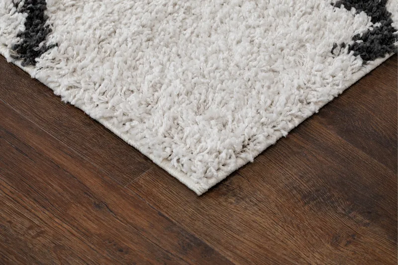 Portland Ryamatta 140x200 cm - Vit - Textilier & mattor - Mattor - Modern matta - Ryamattor