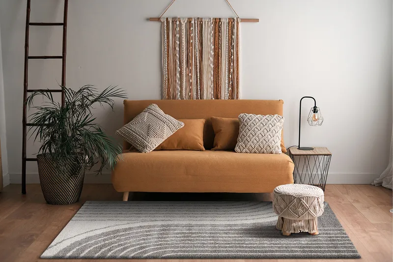 Portland Ryamatta 160x230 cm - Grå - Textilier & mattor - Mattor - Modern matta - Ryamattor