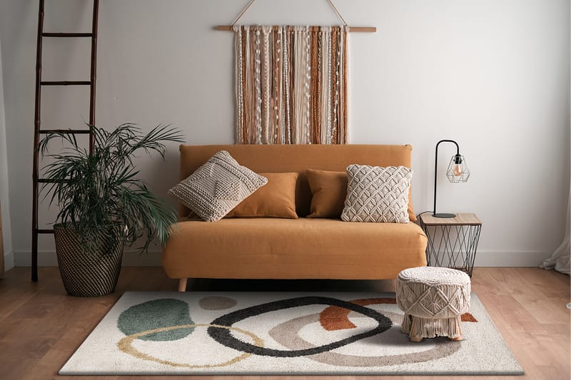Portland Ryamatta 160x230 cm - Vit - Textilier & mattor - Mattor - Modern matta - Ryamattor