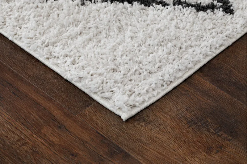 Portland Ryamatta 160x230 cm - Vit - Textilier & mattor - Mattor - Modern matta - Ryamattor