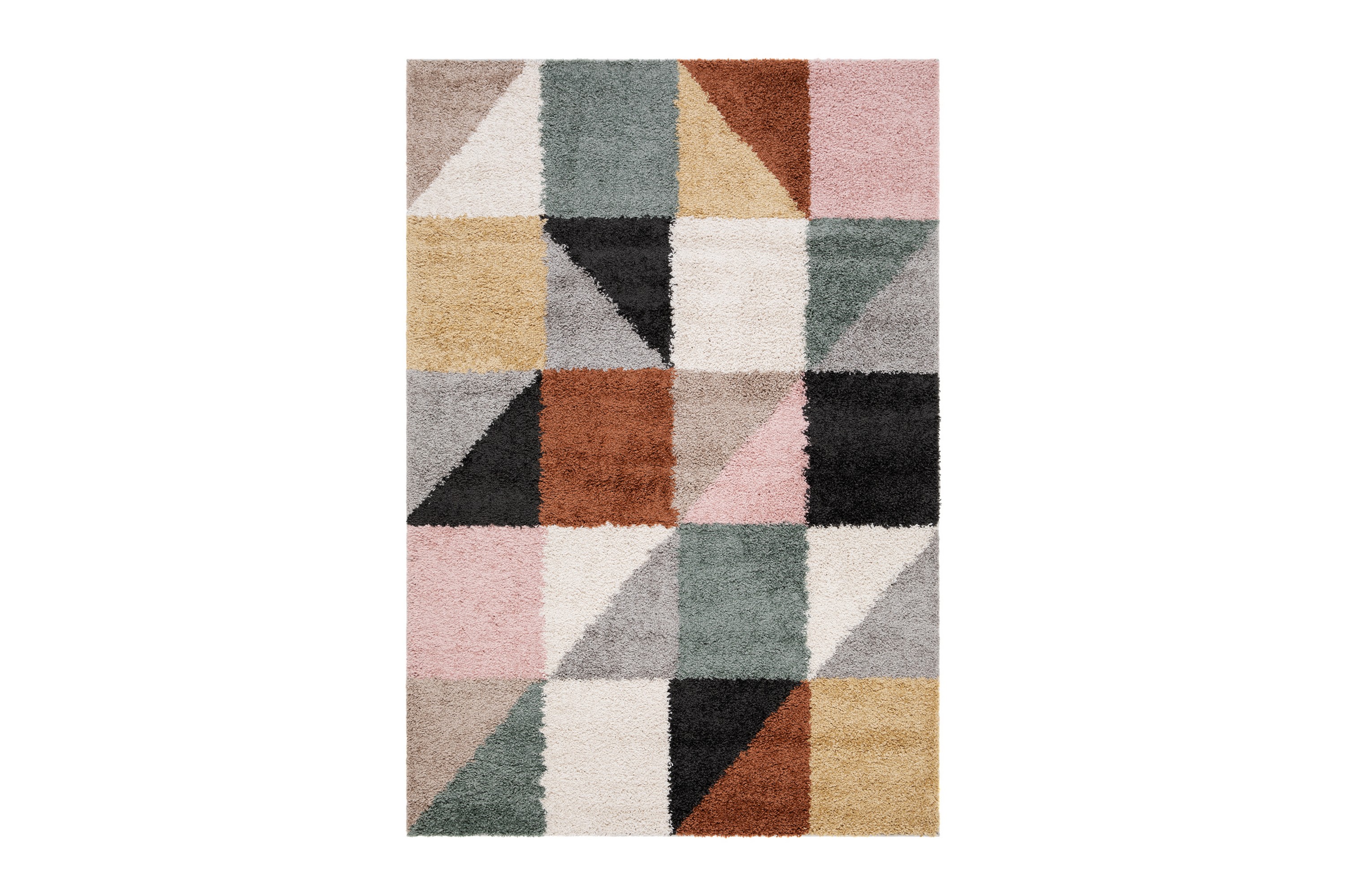 portland ryamatta 200x290 cm - flerfärgad