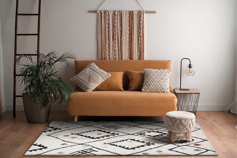 Portland Ryamatta 200x290 cm - Vit - Textilier & mattor - Mattor - Modern matta - Ryamattor