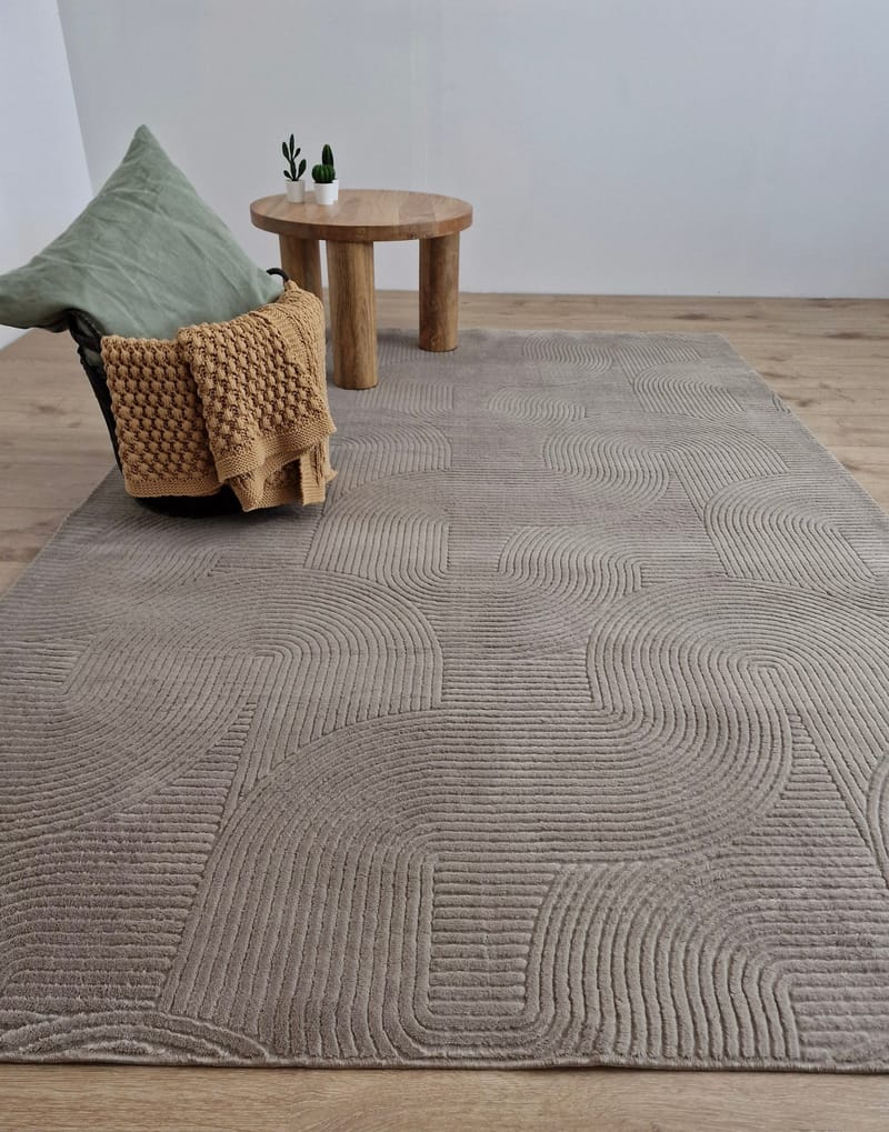 Castello Wiltonmatta 160x230 cm Rektangulär - Linne - Textilier & mattor - Mattor - Modern matta - Friezemattor