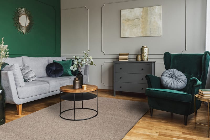 Skagen Ullmatta 240x340 cm - Linne - Textilier & mattor - Mattor - Modern matta - Ullmattor