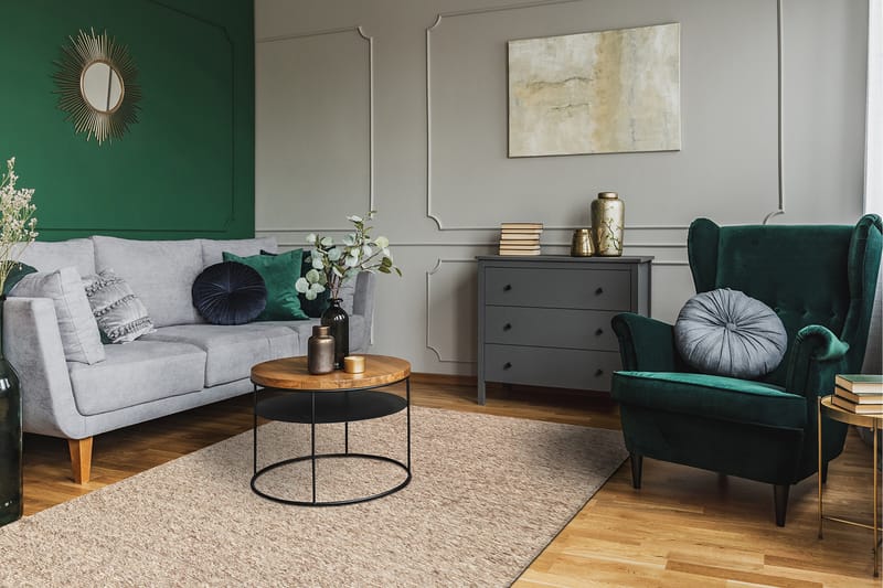 Skagen Ullmatta 240x340 cm - Linne - Textilier & mattor - Mattor - Modern matta - Ullmattor