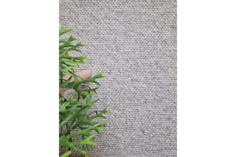 Skagen Ullmatta 75x230 cm - Silver - Textilier & mattor - Mattor - Modern matta - Ullmattor