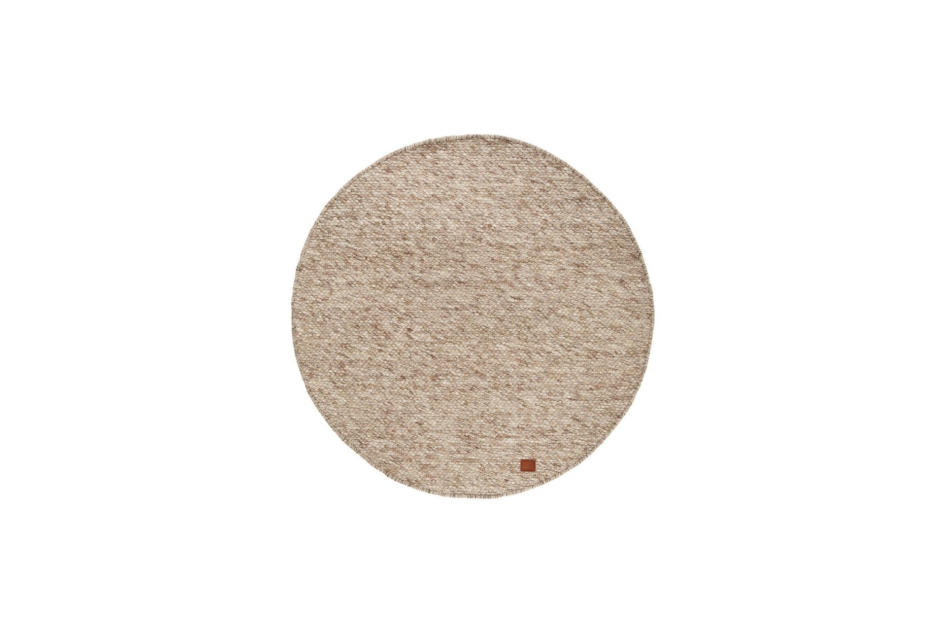 skagen ullmatta rund 160 cm - linne