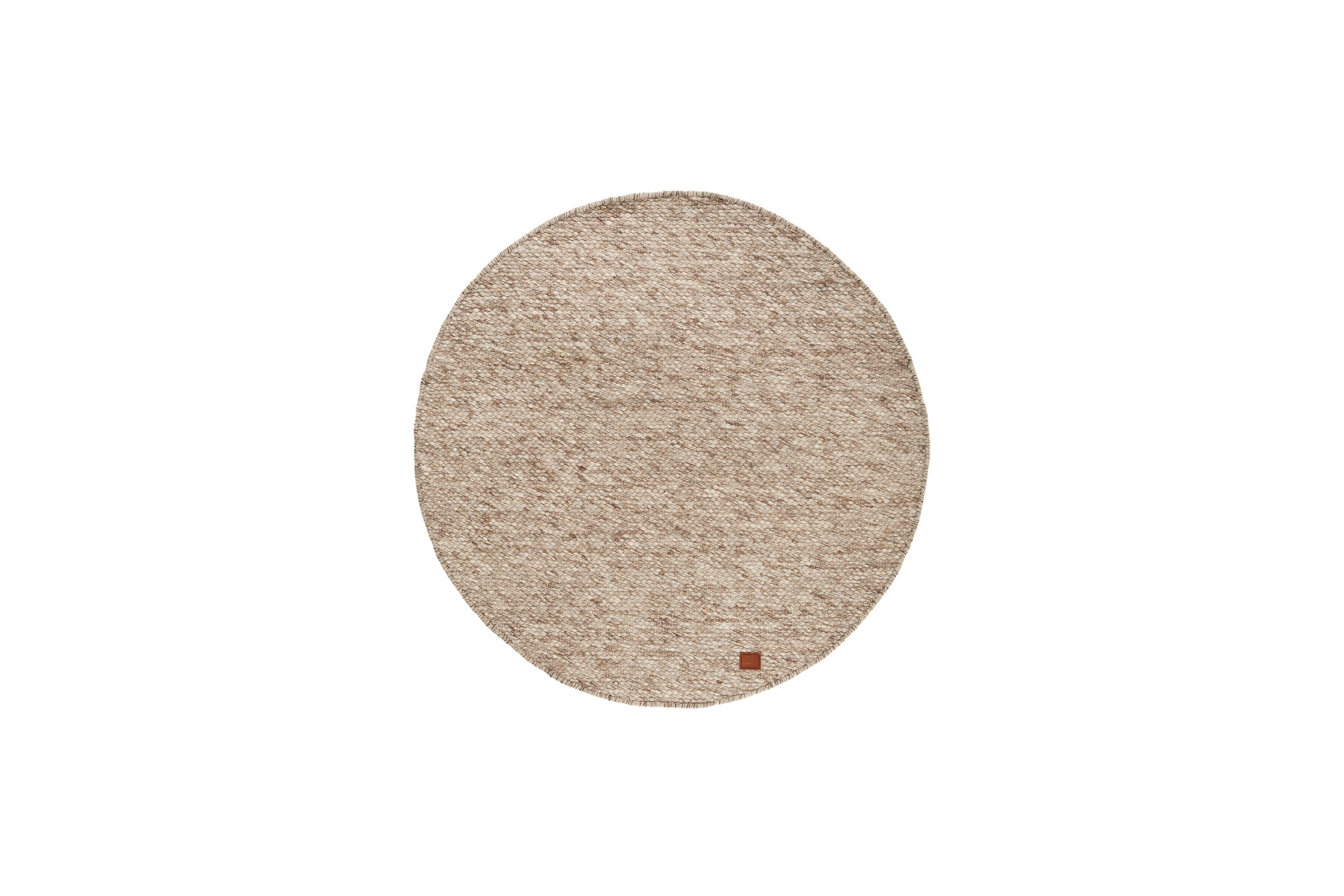 skagen ullmatta rund 160 cm - linne